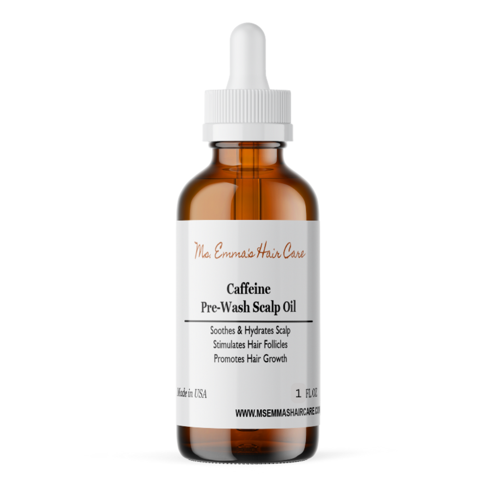 1 oz CAFFEINE PRE-WASH SCALP OIL