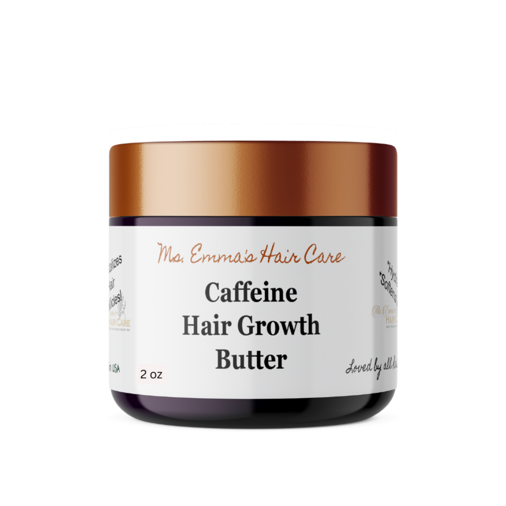 2 oz CAFFEINE HAIR GROWTH BUTTER
