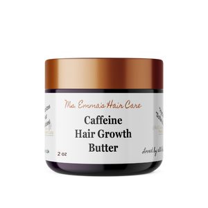 2 oz CAFFEINE HAIR GROWTH BUTTER