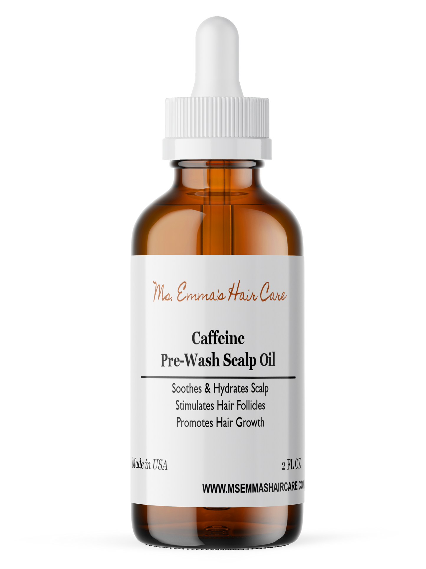 2 oz CAFFEINE PRE-WASH SCALP OIL
