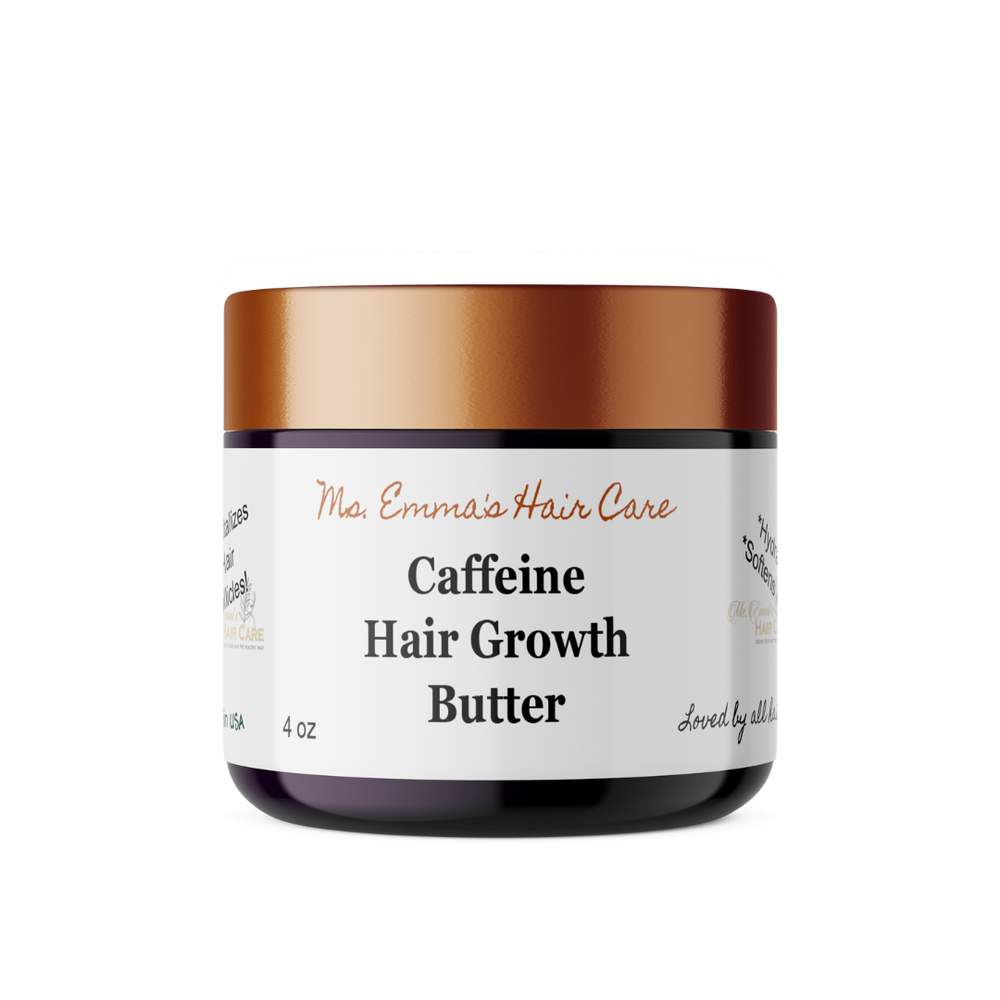 4 oz CAFFEINE HAIR GROWTH BUTTER