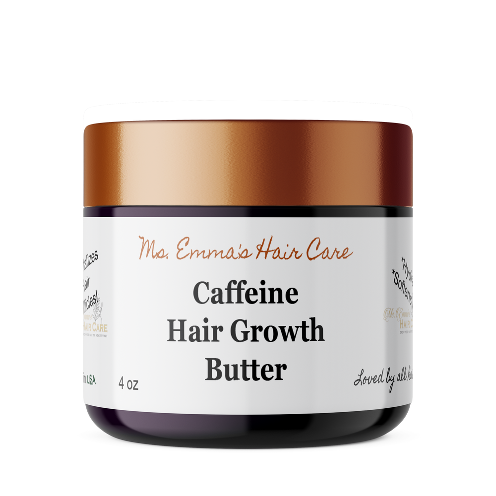 4 oz CAFFEINE HAIR GROWTH BUTTER