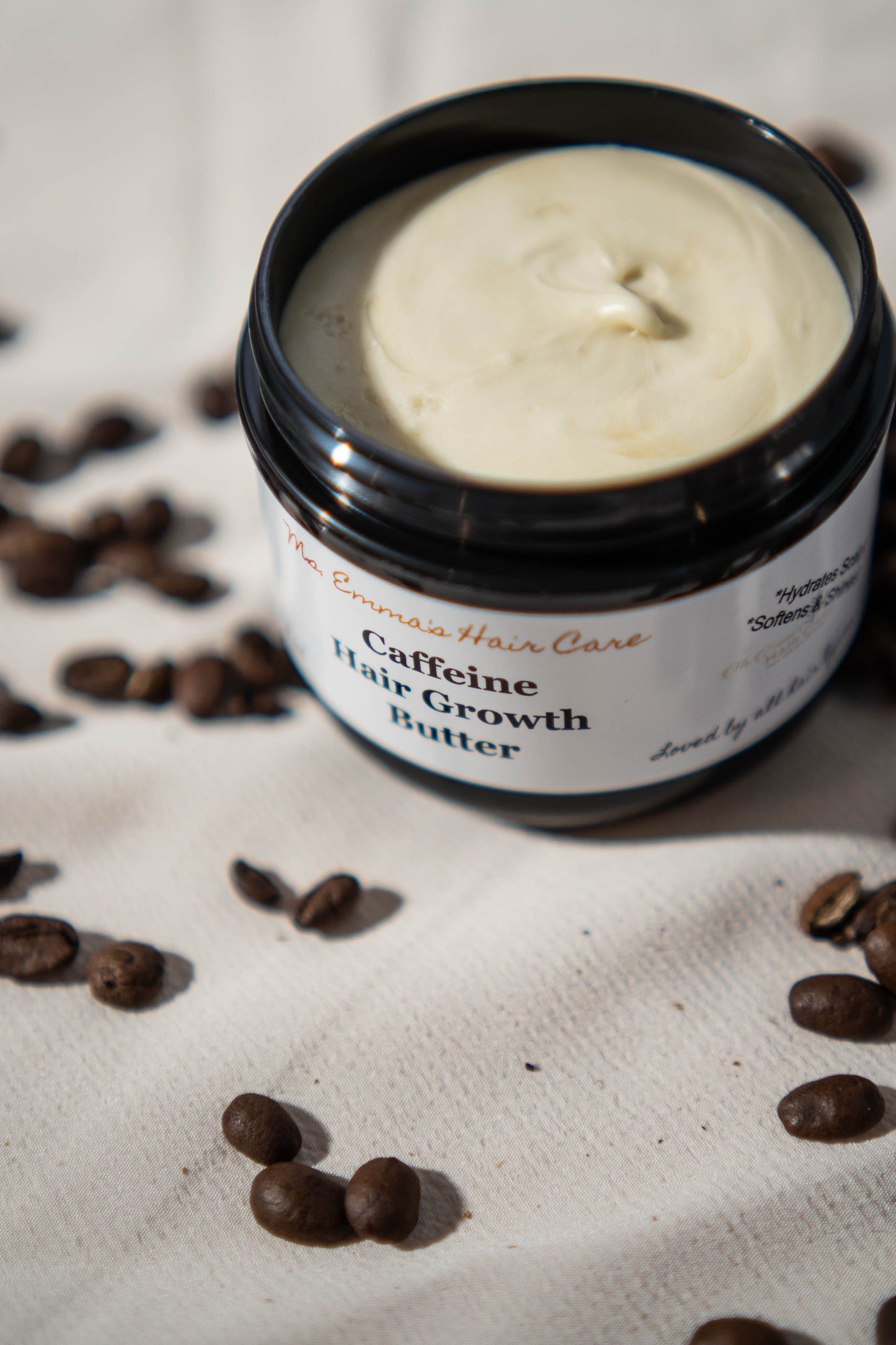 4 oz CAFFEINE HAIR GROWTH BUTTER - 3 BUTTER BUNDLE!