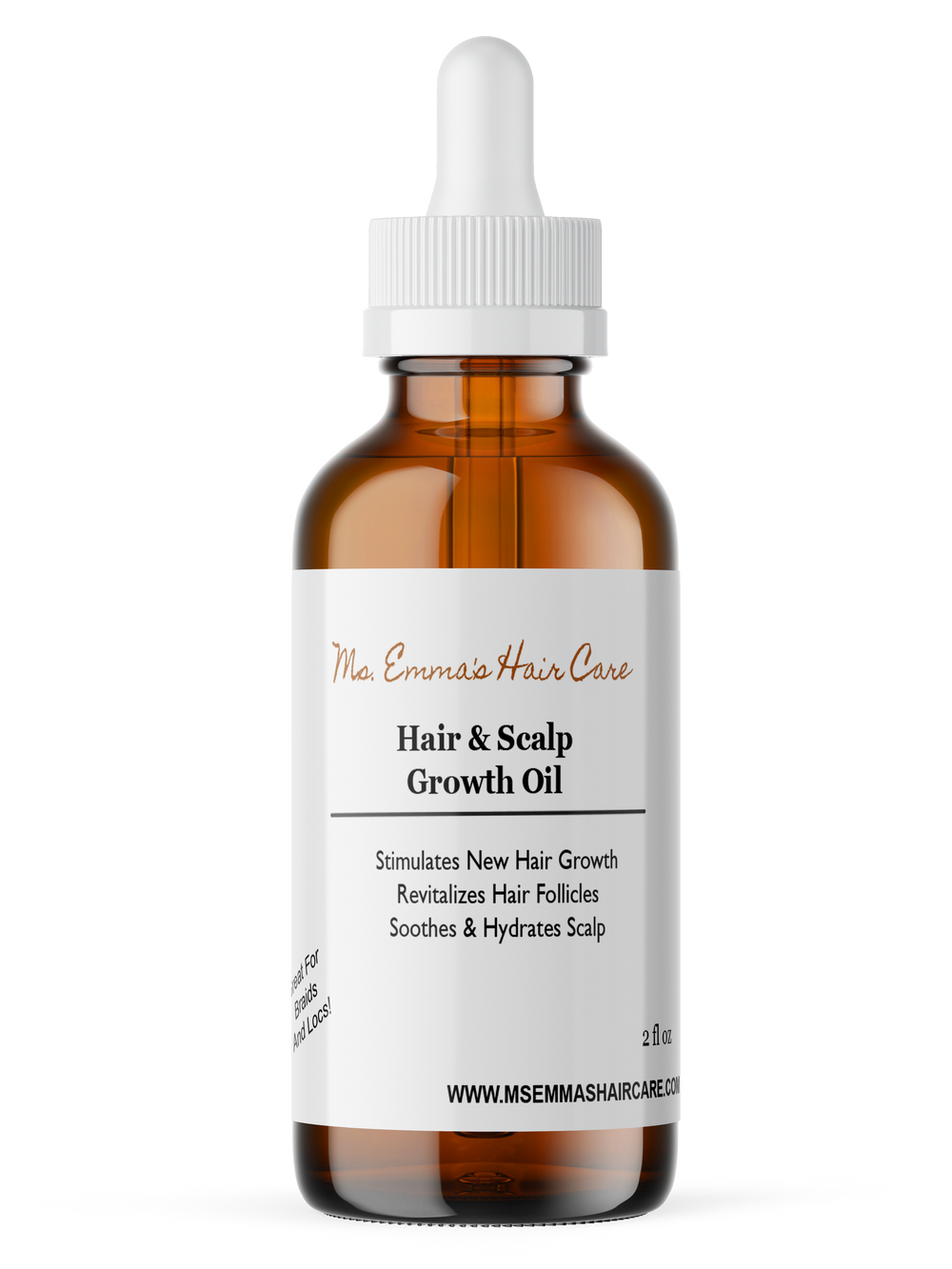 2 oz HAIR & SCALP GROWTH OIL